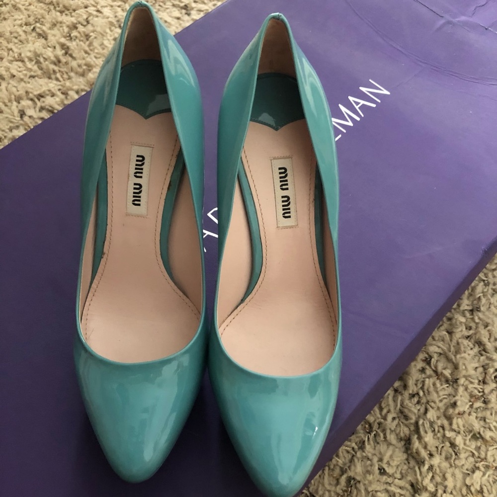 Authentic miumiu heel